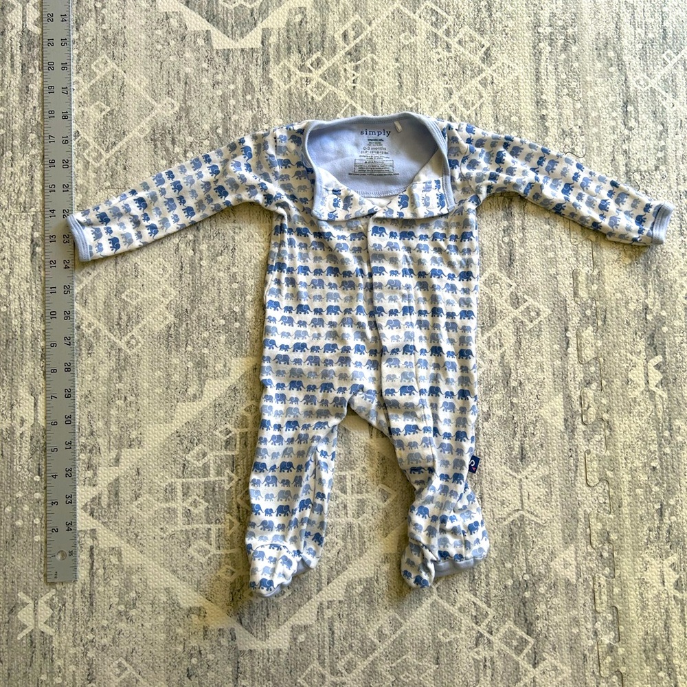 Magnetic Me 0-3 month footie